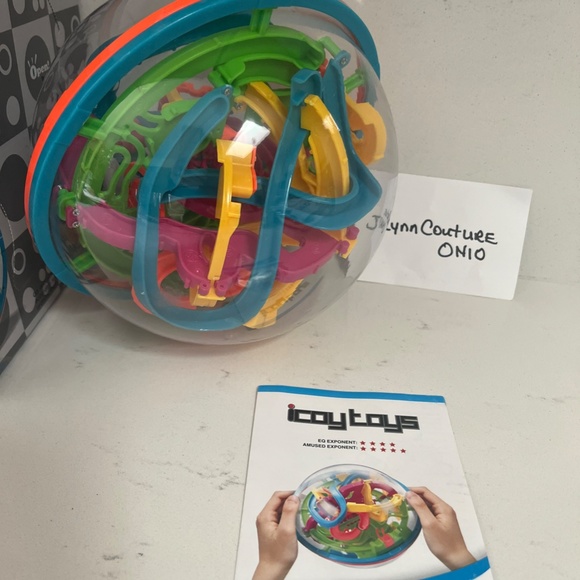 NEW I Coy Toys 3D puzzle ball maze, NEW Smart Toys,NEW puzzle Ball,Intellect toy - Picture 3 of 5